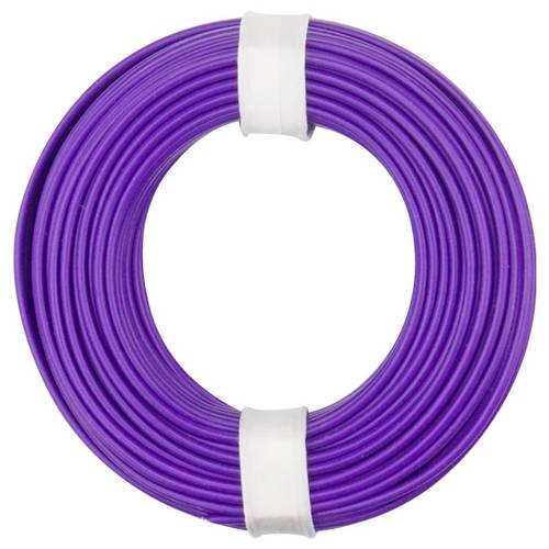 Donau Elektronik 175-016 Litze LiY 1 x 0.75 mm² Violett 1 St.