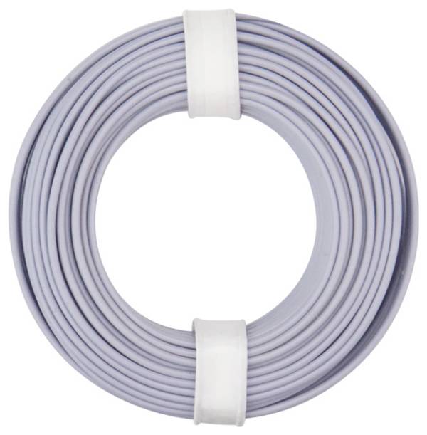 Donau Elektronik 175-019 Litze LiY 1 x 0.75 mm² + 1 x 0.75 mm² Grau 1 St.