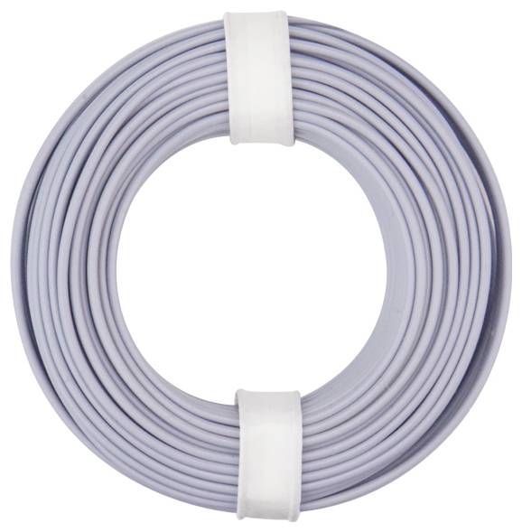 Donau Elektronik 175-019 Litze LiY 1 x 0.75 mm² Grau 1 St.