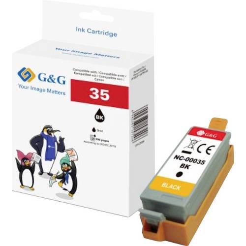 G&G Druckerpatrone Kompatibel Schwarz GP-C35BK