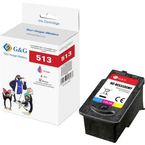 G&G Druckerpatrone Kompatibel Color GP-H513CMY