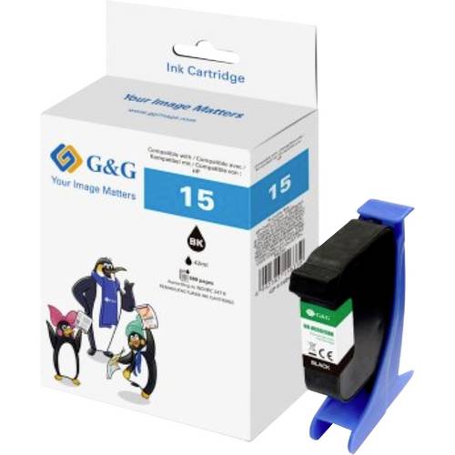 G&G Druckerpatrone Kompatibel Schwarz NH-RC6615BK GP-H15BK