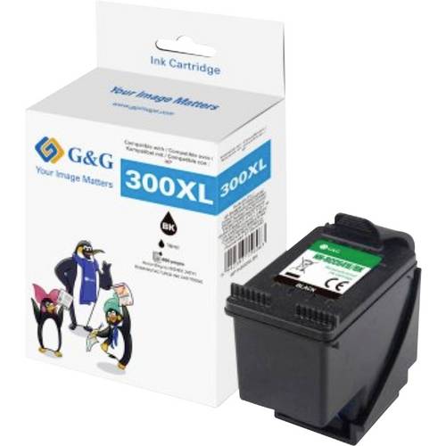 G&G Druckerpatrone Kompatibel Schwarz NH-RCH563E/BK-T GP-H300XLBK