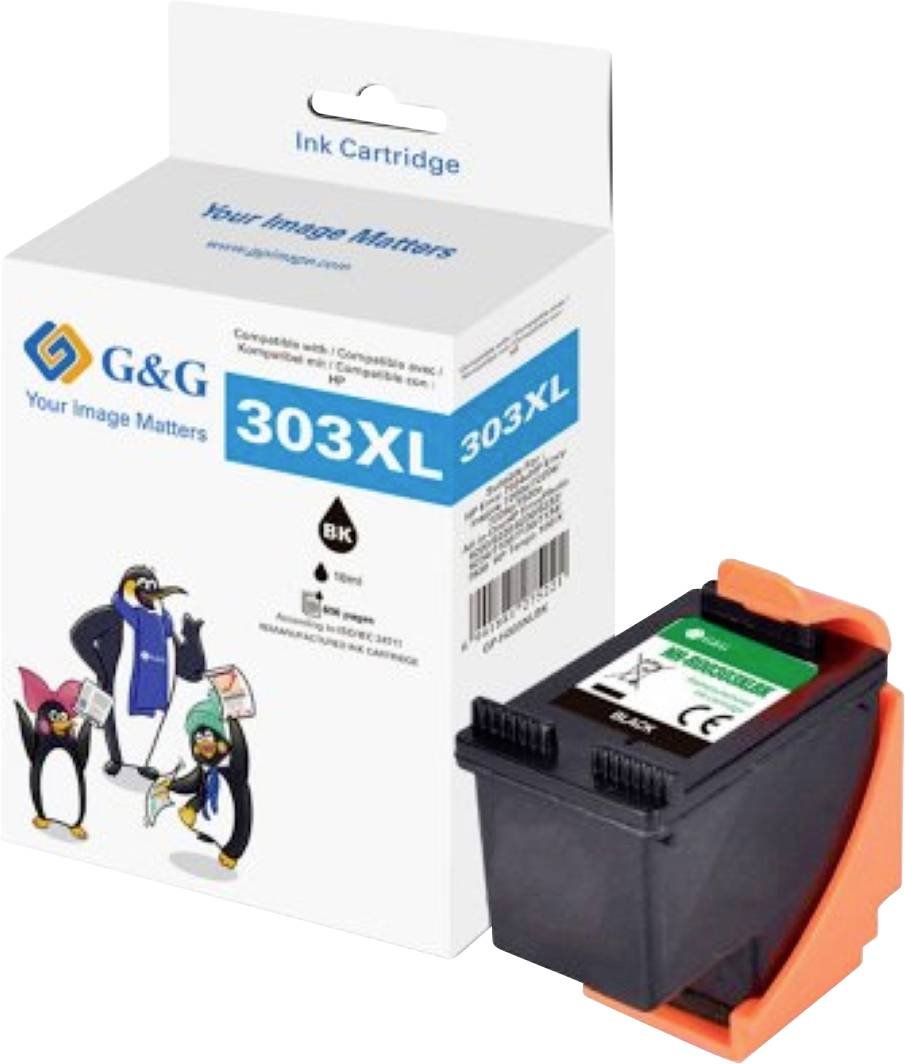 G&G Druckerpatrone Kompatibel Schwarz GP-H303XLBK