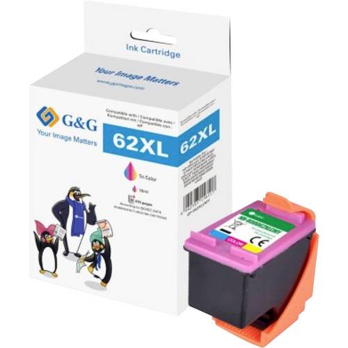 G&G Druckerpatrone Kompatibel GP-H62XLCMY