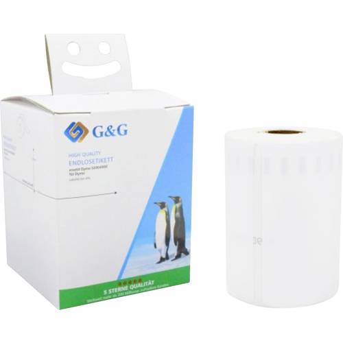 Kompatibel mit Dymo S0904980 Etiketten, 104x159mm (220 Etiketten) - Marke: G&G