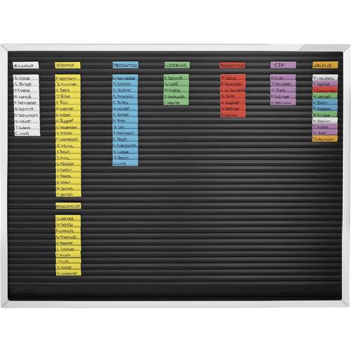 magnetoplan Plantafel 1245003 Schwarz 1 St.