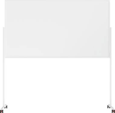 magnetoplan Whiteboard VarioPin (B x H) 100 cm x 180 cm Weiß, Grau lackiert, glatt Beide Seiten nutzbar, Quer- oder Hochformat