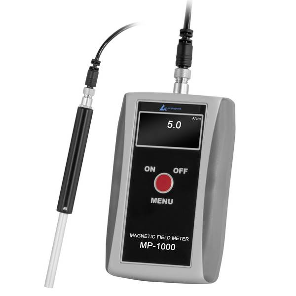 PCE Instruments Magnetfeldmessgerät LM-MP1000-A2 |DC 0 … 20000 A/cm |AC 20 … 20000 A/cm |Axiale Magnetfeldsonde