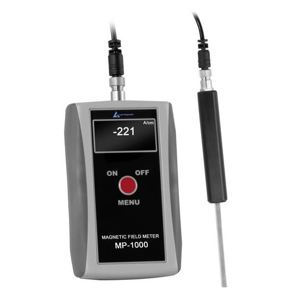 PCE Instruments Magnetfeldmessgerät LM-MP1000-T2 |DC 0 … 20000 A/cm |AC 20 … 20000 A/cm |Transversalfeldsonde