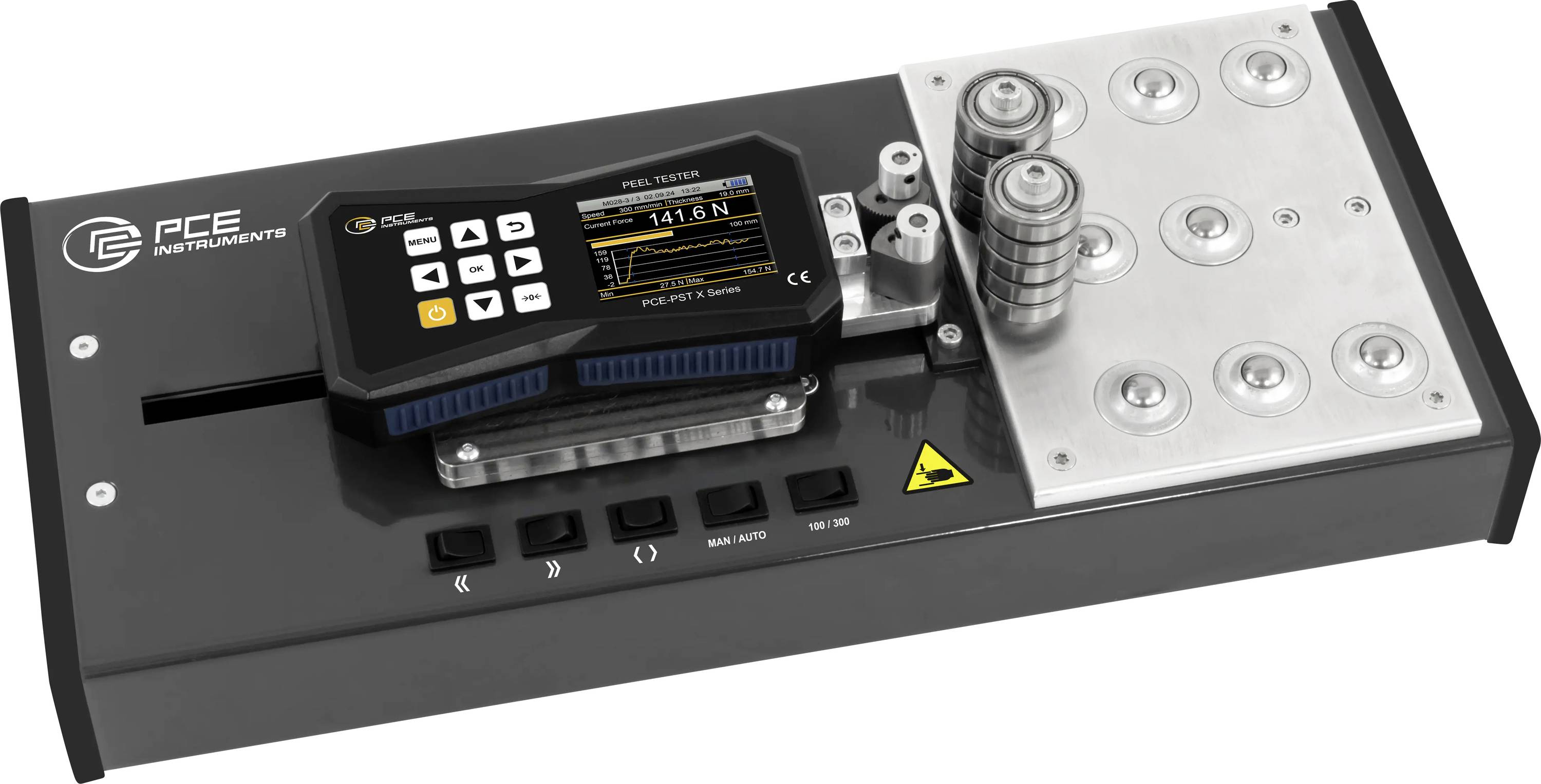 Thumbnail - PCE Instruments PCE-PST 1 X Kraftmessgerät 0 - 500 N Werksstandard (ohne Zertifikat)