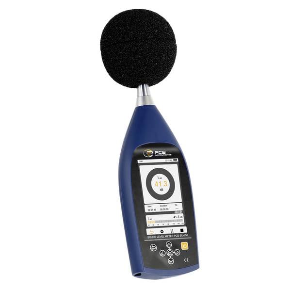 PCE Instruments Schallpegelmessgerät PCE-SLM 50 |21..143 dBA |Auflösung 0,1 dB |10 Hz…20 kHz |Ethernet |Wifi |USB Type-C