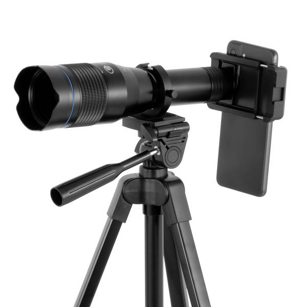 PCE Instruments Handy Objektiv PCE-TLK 60 Vergrößerung 60x |Fokussierbereich 5m - ∞ |Stativ bis 116cm |Aluminium Gehäuse
