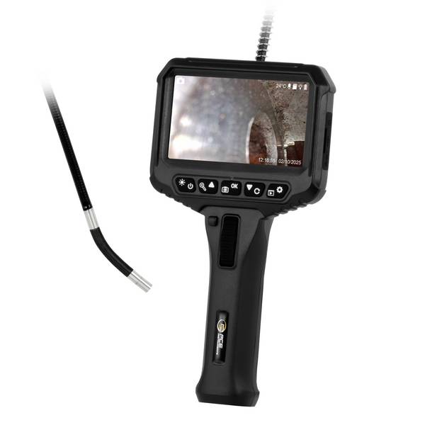 PCE Instruments Endoskopkamera PCE-VE 300N |2-Wege Kamerasonde |Kamerakopf Ø6,2mm |Kabellänge 3m |4x-Zoom |integr. Mikro
