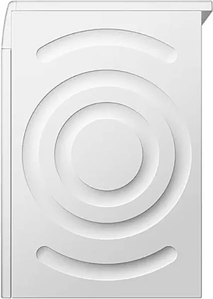 Ein minimalistisches Design mit konzentrischen Kreisen und Bögen, die auf einer rechteckigen Oberfläche geprägt sind und eine moderne, abstrakte Ästhetik schaffen.