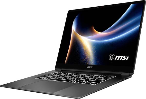 MSI Notebook Prestige 16 Flip AI+ C3M  40.6 cm (16 Zoll) 2.8K Intel® Core™ Ultra 9 (Series 3) 386H 32 GB RAM  2 TB SSD Deutsch, QWERTZ Intel Intel Graphics     Platin-Grau  002622-063