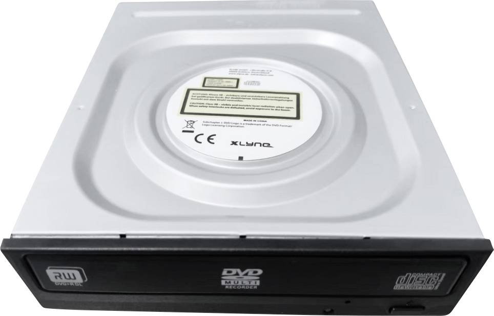 Xlyne 570504 DVD-Laufwerk Intern Bulk SATA III Schwarz, Silber