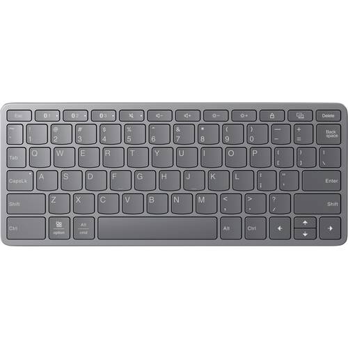 Lenovo LENOVO Multi-Device Wireless Keyboard(P) Kabellos Tastatur Englisch, QWERTY Grau