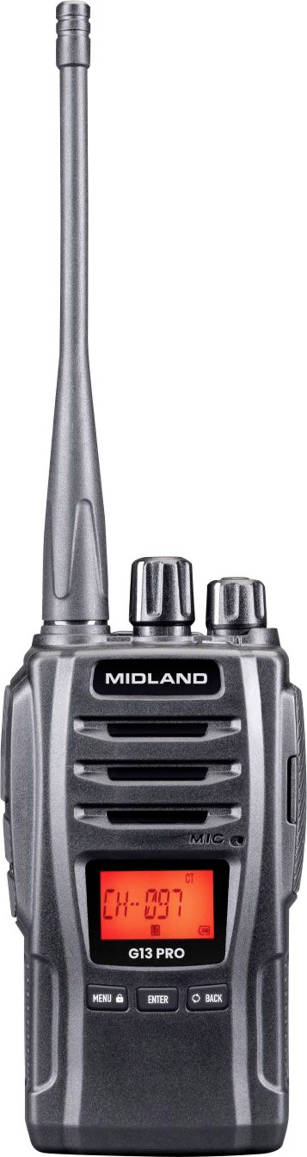 Midland Midland G13 PRO PMR446 + LPD Funkgerät, C1668 PMR-Handfunkgerät