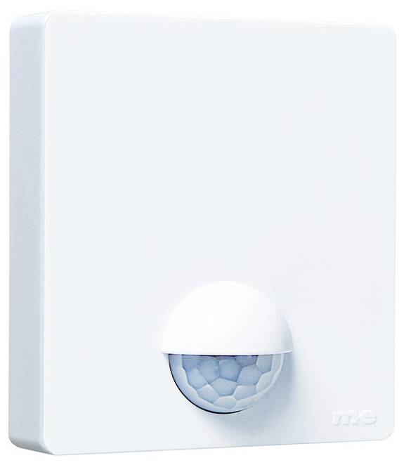 m-e modern-electronics 41442 Bewegungsmelder 120 ° Weiß IP54