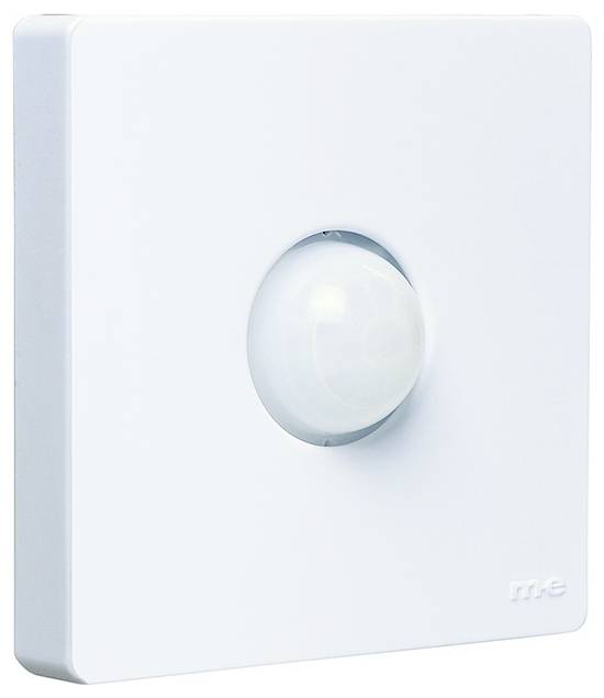 m-e modern-electronics 41443 Détecteur de mouvements 90 ° blanc IP54