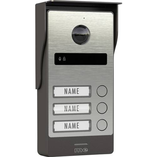 m-e modern-electronics ALL-V30 S Video-Türstation 2-Draht Außeneinheit Edelstahl