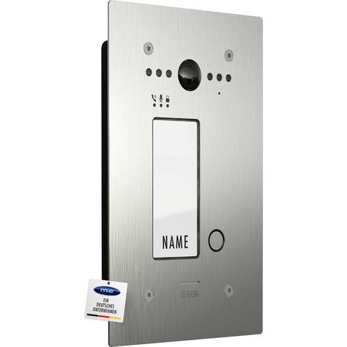 m-e modern-electronics ALL-VF10 S Video-Türstation 2-Draht Außeneinheit Edelstahl