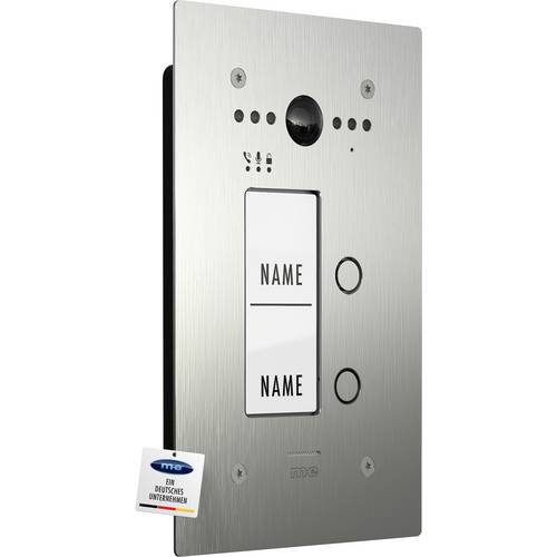 m-e modern-electronics ALL-VF20 S Video-Türstation 2-Draht Außeneinheit Edelstahl