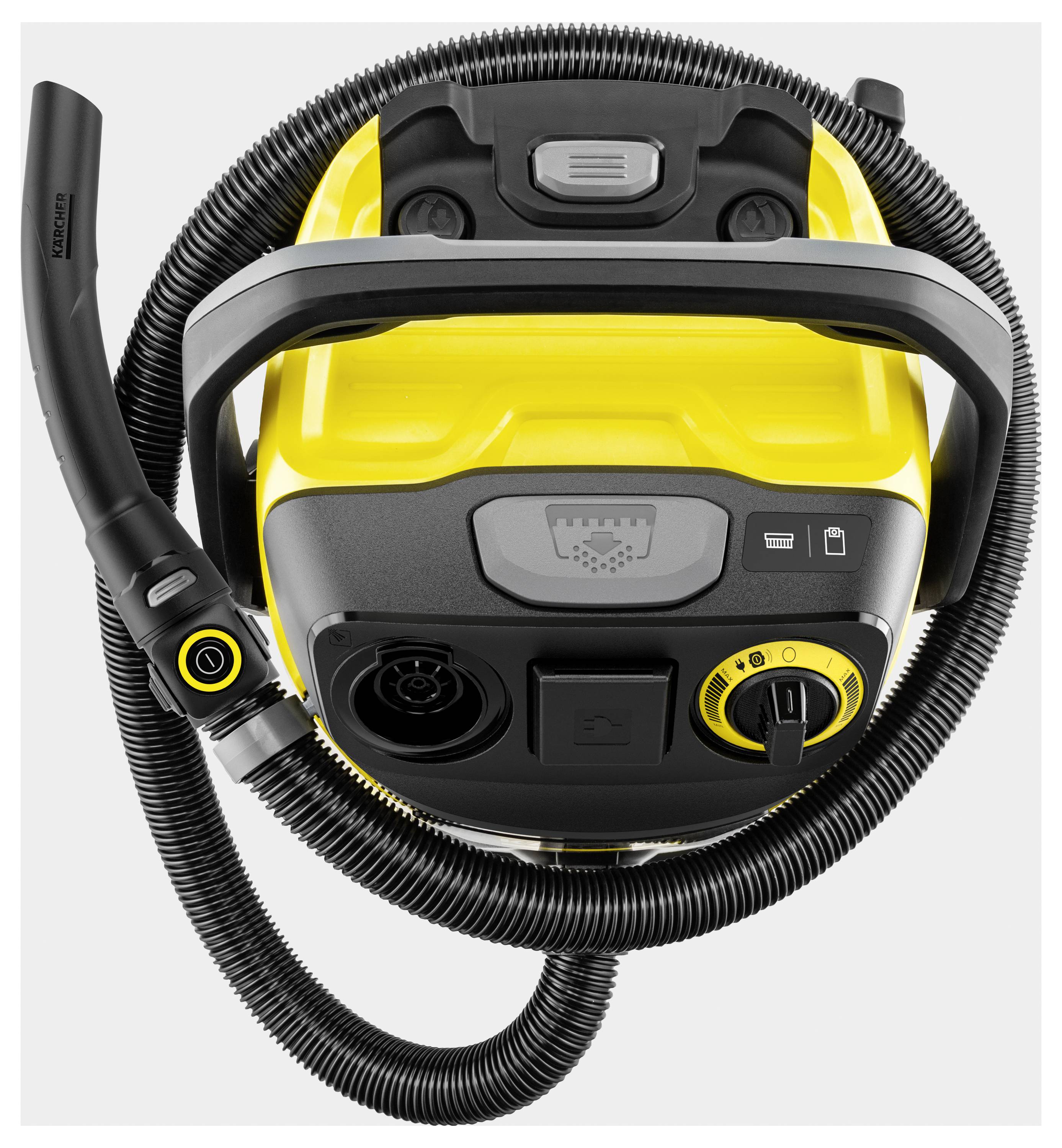 Kärcher Home & Garden WD 7 Control P S 30/6/35/T 1.628-385.0 Nass-/Trockensauger 1400 W 30 l halbautomatische Filterrein-7