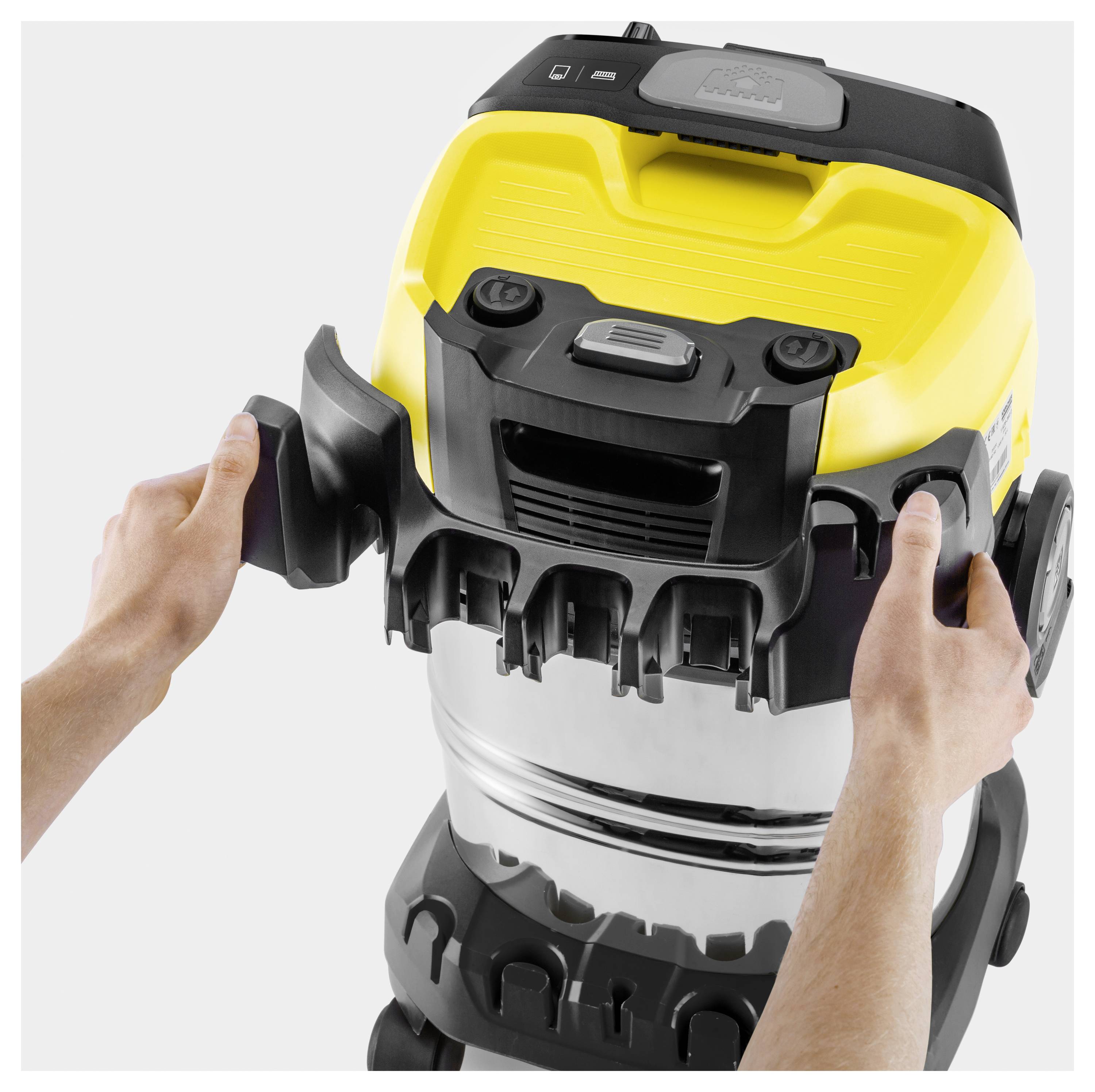 Kärcher Home & Garden WD 7 Control P S 30/6/35/T 1.628-385.0 Nass-/Trockensauger 1400 W 30 l halbautomatische Filterrein-9
