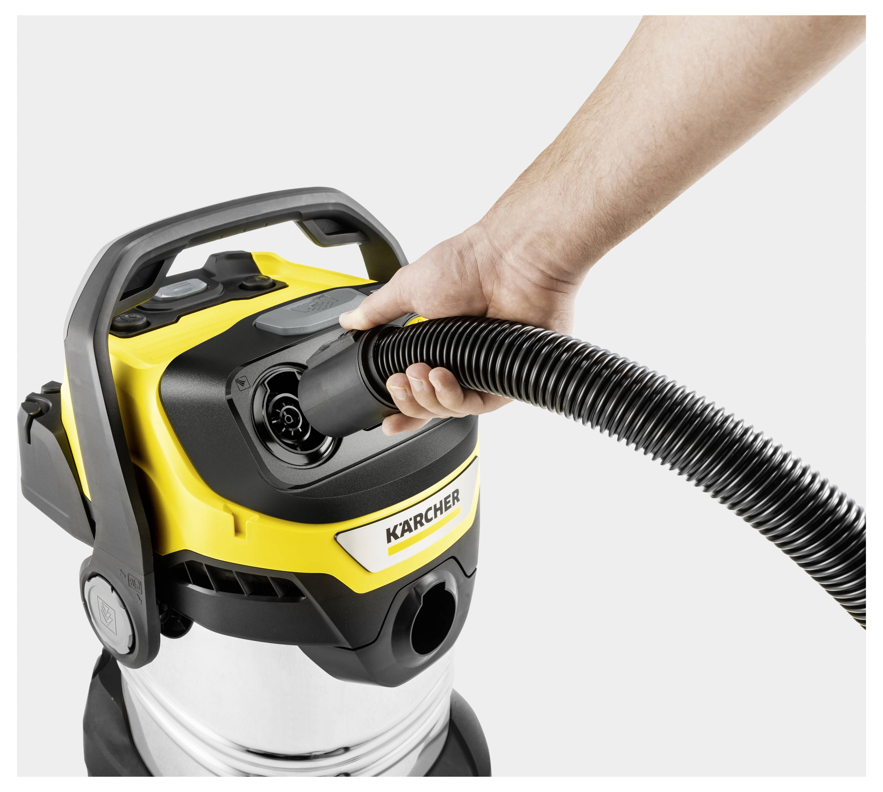 Kärcher Home & Garden WD 7 Control P S 30/6/35/T 1.628-385.0 Nass-/Trockensauger 1400 W 30 l halbautomatische Filterrein-12