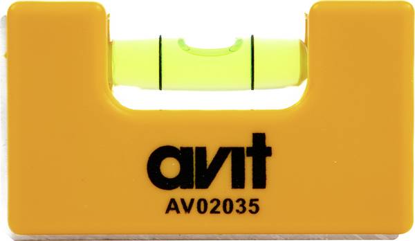AVIT  AV02035 Taschenwasserwaage  mit Magnet   0.75 mm/m