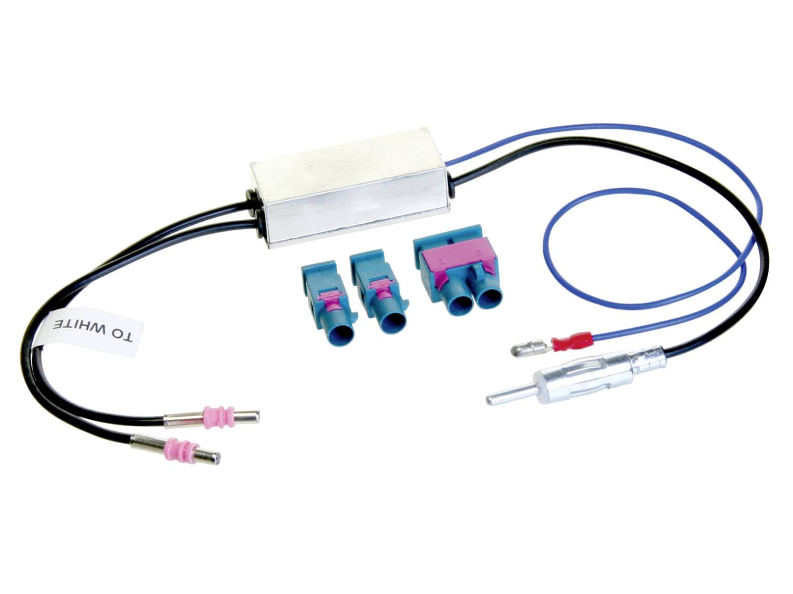 ACV Auto-Antennen-Adapter SMBA-(FAKRA) Z Stecker Blau 1524-70