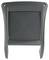 Dunkelgraues kunststoffwandmontiertes Gerät oder Abdeckung mit vier Schrauchlöchern in den Ecken und konzentrischen signalartigen Ringen auf der Vorderseite.