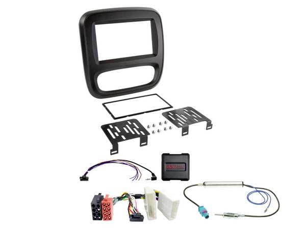ACV 621250-16-1 Autoradio-Einbaurahmen Passend für (Auto-Marke): Renault, Fiat, Nissan, Opel