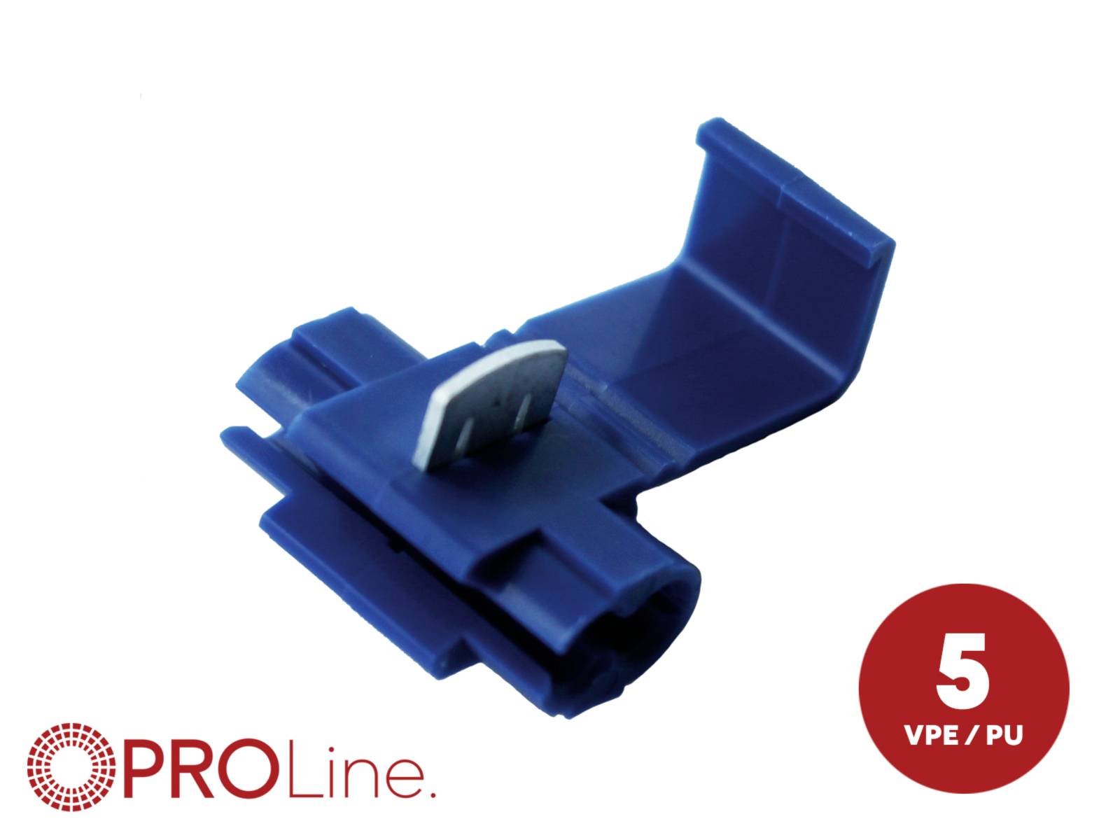 ACV 342501-5-p Abzweigverbinder flexibel: 1.0-2.5 mm² starr: - 1 St. Blau Piece-0