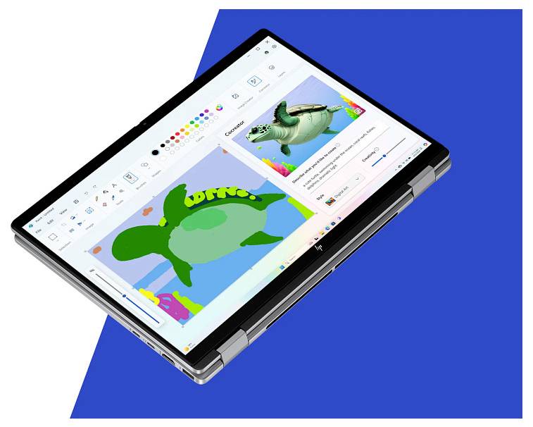 HP Notebook OmniBook X Flip 35.6 cm (14 Zoll) 3K Intel® Core™ Ultra 7 (Series 2) 256V 16 GB RAM 1 TB SSD Deutsch, QWERTZ-14