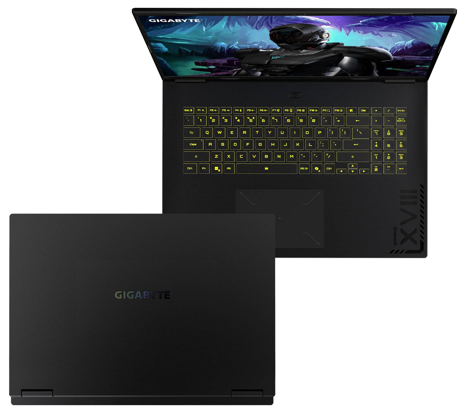 Gigabyte Gaming Notebook GAMING A18 45.7 cm (18 Zoll) WQXGA AMD Ryzen 7 260 32 GB RAM 1 TB SSD Keine Tastatur im Lieferu-2
