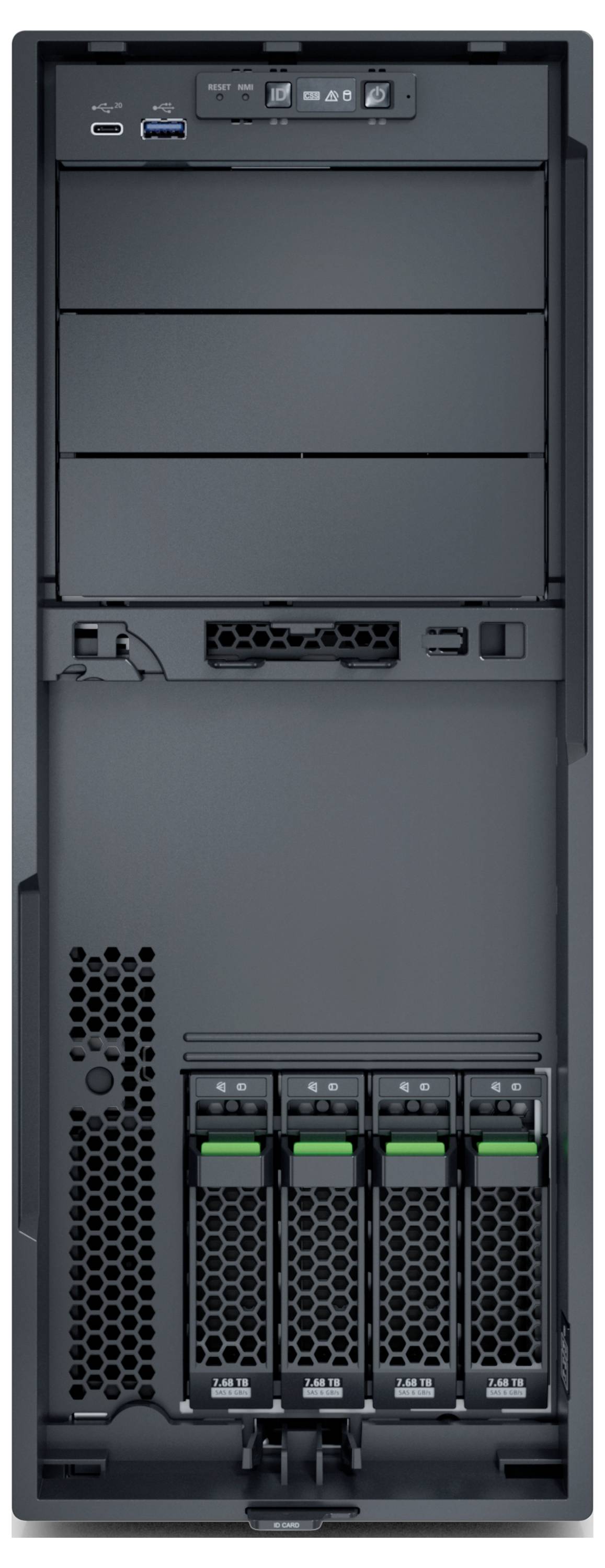 Fujitsu Rack-Server PC FUJITSU TX1330m6 VFY 8xSFF Xeon 6337P Intel® Xeon® 6337P 5.3 GHz 32 GB RAM VFY:T1336SA237IN-4