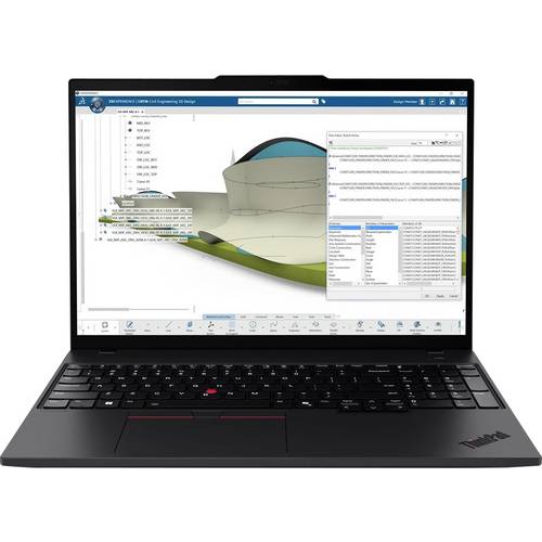 Lenovo Workstation Notebook 40.6 cm (16 Zoll) AMD Ryzen AI 9 HX PRO 370 96 GB RAM 1 TB SSD Deutsch, QWERTZ Schwarz 21RX0...
