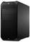 Schwarzer HP Z4 G4 Workstation-Desktoptower mit USB-Anschlüssen auf der Frontblende, entwickelt für High-Performance-Computing und professionelle Aufgaben.