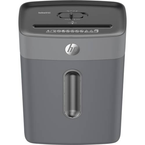 HP OneShred 815CC Aktenvernichter 8 Blatt Partikelschnitt P-4 15 l Vernichtet auch Büroklammern, Heftklammern, Kreditkar...