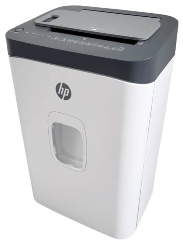 HP OneShred Auto 200CC Aktenvernichter 200 Blatt Partikelschnitt P-4 28 l Vernichtet auch Kreditkarte