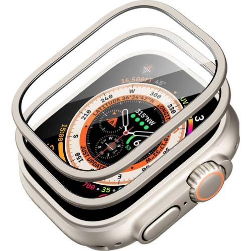 ESR Armorite Displayschutzglas Apple Watch Ultra (49 mm), Watch Ultra 2 (49 mm), Watch Ultra 3 (49 mm) 2 St. Anti-Finger...