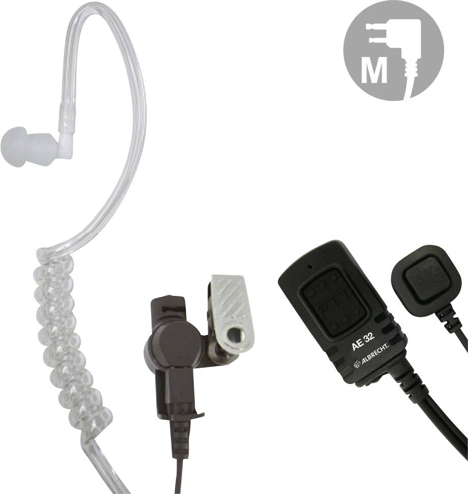 Albrecht Headset/Sprechgarnitur AE 32 M 41636