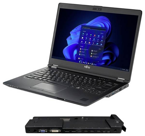 Fujitsu Notebook LIFEBOOK U749 Refurbished (akzeptabel) 35.6 cm (14 Zoll)  Intel® Core™ i5  16 GB RAM  512 GB SSD Windows® 11 Pro Intel UHD Graphics 620  Schwarz  G207143-019A3