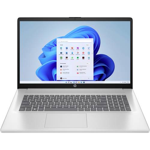 HP Notebook 43.9 cm (17.3 Zoll) Full HD 150U 16 GB RAM Deutsch, QWERTZ Intel Intel Graphics Nicht verfügbar Silber CG4K5...