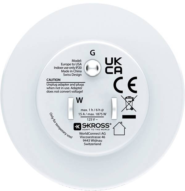 Skross 1.500203C-E Reiseadapter