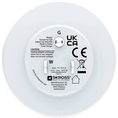 Skross 1.500203C-E Reiseadapter