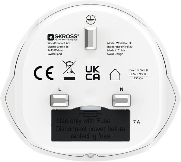 Skross 1.500225C-E Reiseadapter